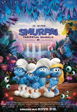 Smurfai: Pamirštas kaimelis 3D